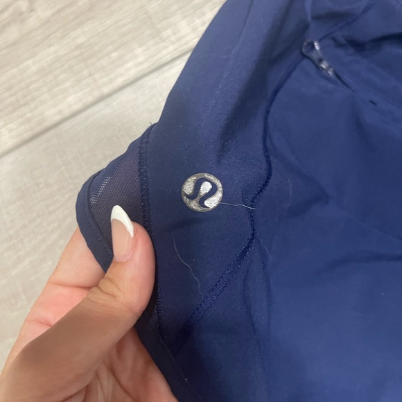 Navy Lululemon Hotty Hots 4” - Picture 3 of 6